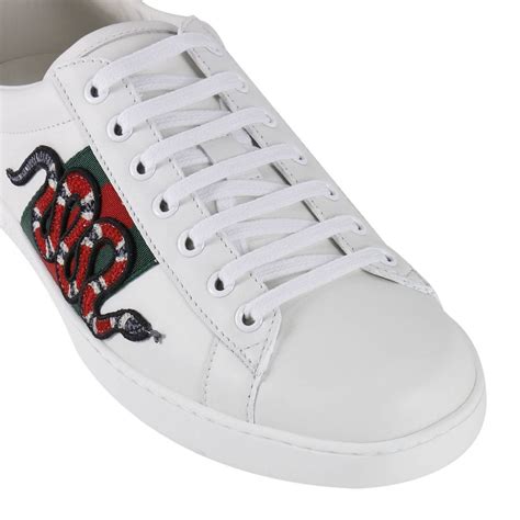 scarpe gucci uomo serpente imitazione|gucci embroidered sneakers.